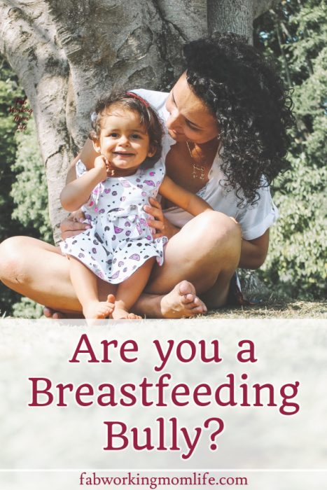 are you a breastfeeding bully