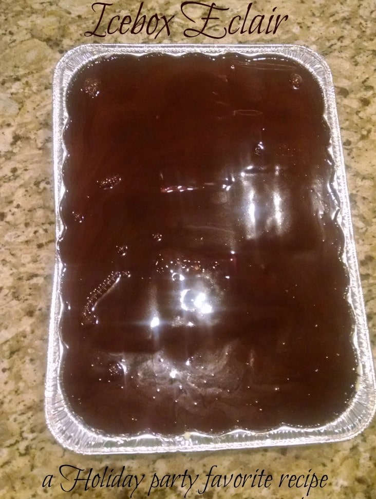 Icebox Eclair Dessert Recipe