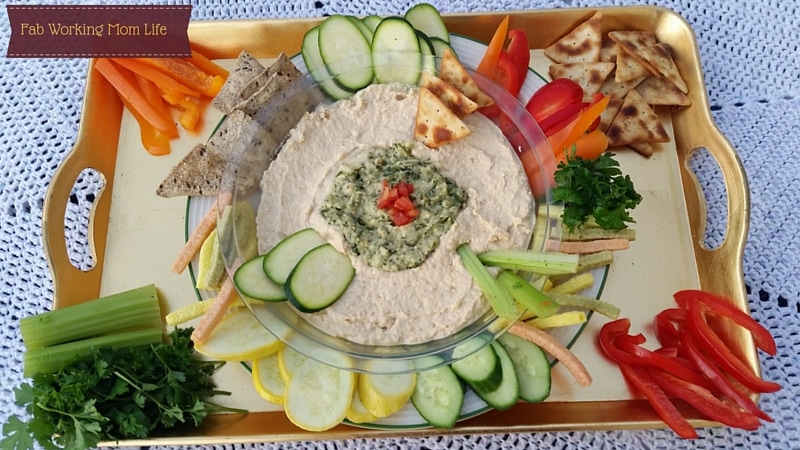 Classic Basil Hummus