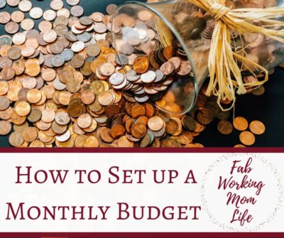 monthly budget how to and printable
