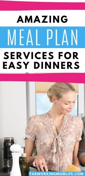meal plan services for easy dinners