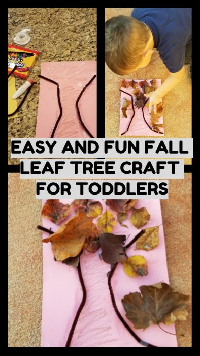 Easy and Fun Fall Leaf Tree Craft for Toddlers