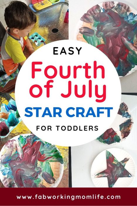 easy fourth of July craft for toddlers