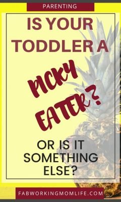 is your toddler a picky eater or is it something else