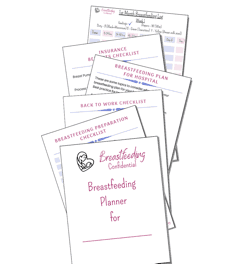 Breastfeeding Planner by Breastfeeding Confidential