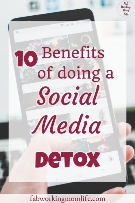 10 benefits of a social media detox