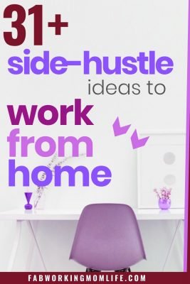 31 side hustle ideas to work from home