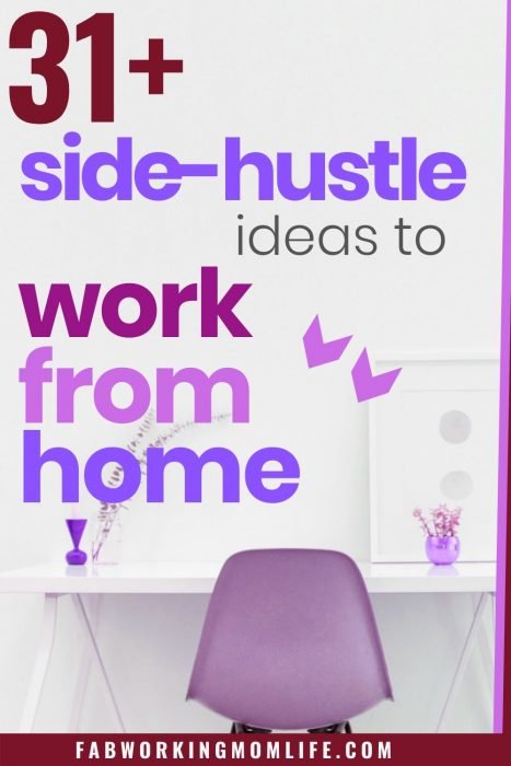 31 side hustle ideas to work from home