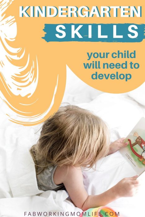 kindergarten skills your child will need to develop