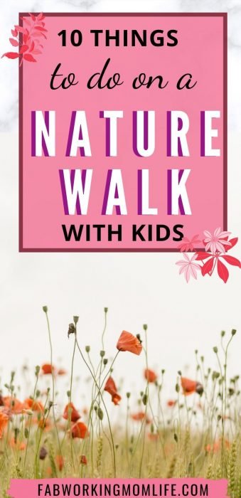 10 things to do on a nature walk with kids