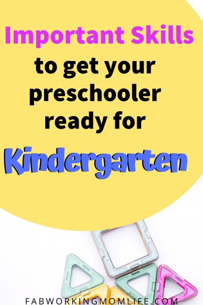 important skills to get your preschooler ready for kindergarten