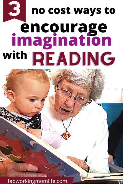 encourage imagination with reading