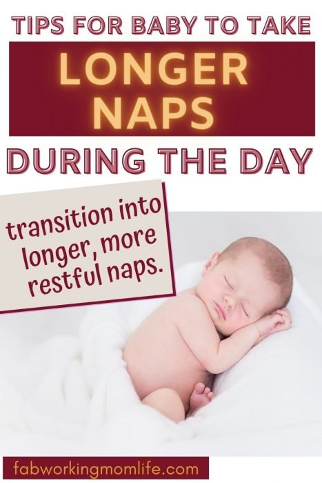 help baby take longer day naps