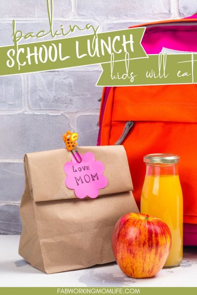 packing school lunches kids will eat