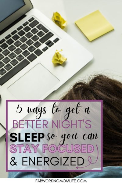 how to sleep better at night naturally