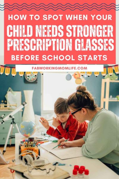 How to Spot When Your Child Needs Stronger Prescription Glasses Before School Starts