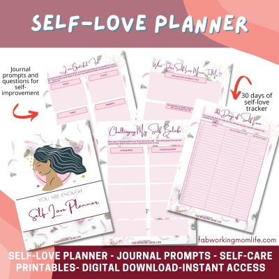 Self love planner